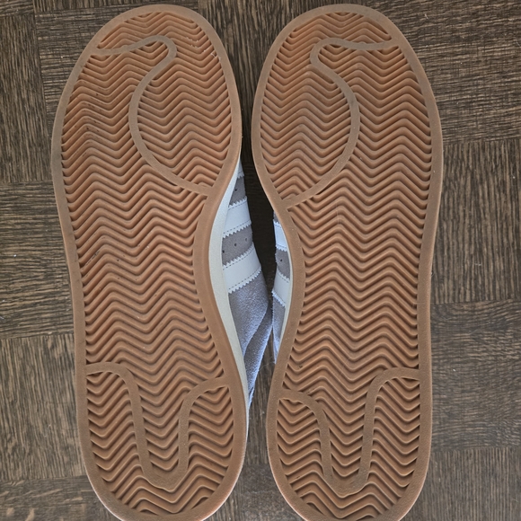 Adidas Men's Gray Suede Sneakers size 12 - Picture 3 of 7